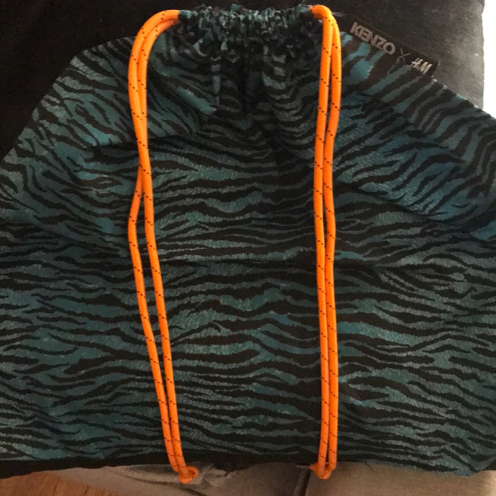 Kenzo Nylon Drawstring Bag - image 1